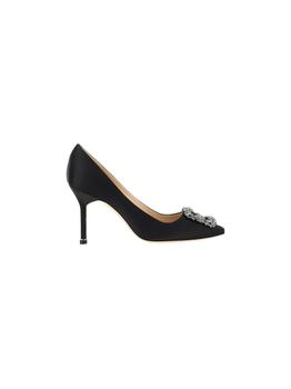 Manolo Blahnik直邮, Manolo Blahnik | Manolo Blahnik Women's  Black Other Materials Pumps商品图片 9.4折