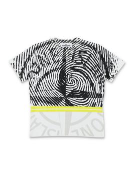 推荐Stone Island Junior Graphic Print Crewneck T-Shirt商品