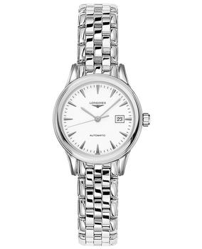 推荐Longines Flagship Automatic White Dial Stainless Steel Women's Watch L4.374.4.12.6商品