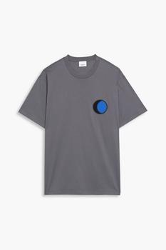 Burberry | Appliquéd cotton-jersey T-shirt商品图片,5折