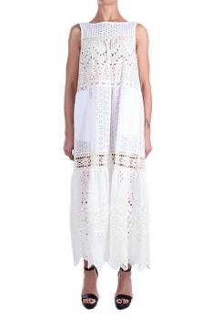 ROSE' A POIS, ROSE' A POIS | rosè a pois Long Women White cotone商品图片 5折