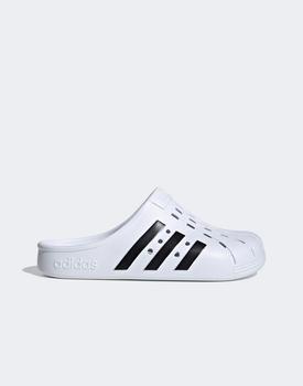 阿迪达斯拖鞋经典款, Adidas | adidas Originals Adilette clogs in white商品图片 