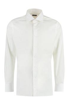 Zegna | Z Zegna Long-Sleeved Buttoned Shirt商品图片,5.7折
