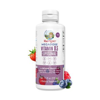 商品MaryRuth Organics | Vitamin D3 Liposomal, Mixed Berry Flavor, 7.6 oz,商家Macy's,价格¥163图片