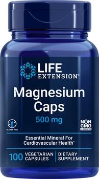 Life Extension | Life Extension Magnesium - 500 mg (100 Vegetarian Capsules),商家Life Extension,价格¥73
