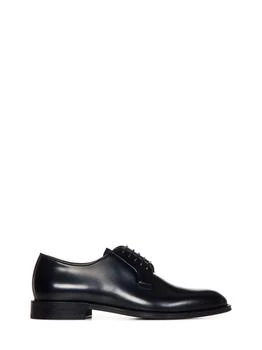 DSQUARED2 | Dsquared2 D2 Classic Black Derby Shoe,商家Baltini,价格¥5964