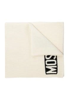 Moschino | Moschino Logo Intarsia-Knit Scarf 7.6折, 独家减免邮费