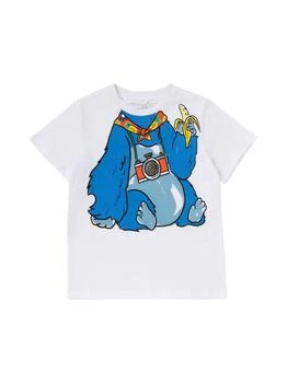 Stella McCartney | Gorilla Print Organic Cotton T-shirt 5.9折×额外7.5折, 额外七五折