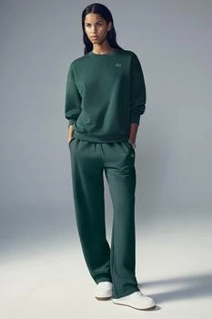 Alo | Accolade Straight Leg Sweatpant - Midnight Green 