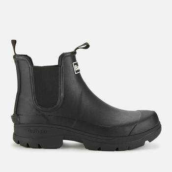 商品Barbour | Barbour Men's Nimbus Rubber Chelsea Boots - Black,商家The Hut,价格¥371图片