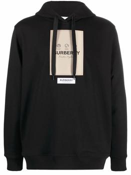 巴宝莉卫衣多少钱, Burberry | Burberry Men's Black Cotton Sweatshirt商品图片 