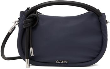 ganni包, Ganni | Navy Mini Knot Bag商品图片 额外8.5折, 额外八五折