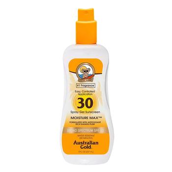 product Australian Gold Exotic Blend Spray Gel Sunscreen Clear SPF 30, 8 Oz image