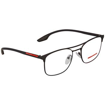 Prada | Demo Rectangular Men's Eyeglasses PS 50NV 4891O1 52商品图片,2.9折