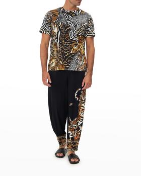 Camilla是什么牌子, Camilla | Men's Mixed Animal-Print T-Shirt商品图片 