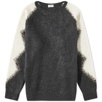 Yves Saint Laurent | Saint Laurent Mohair Crew Knit商品图片,