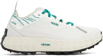 Norda | Off-White & Green norda 001 Sneakers 