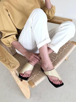jeu d`art | Urban outfit slide  beige商品图片,8.7折