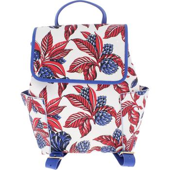 商品Tory Burch Womens Kerrington Leather Floral Backpack图片