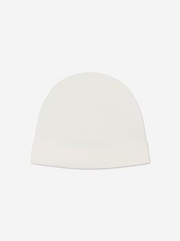 推荐Moschino White Baby Teddy Bear Logo Hat商品