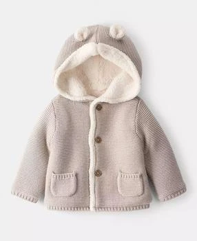 Carter's | Baby Boys or Baby Girls Sherpa-Lined Cardigan,商家Macy's,价格¥110