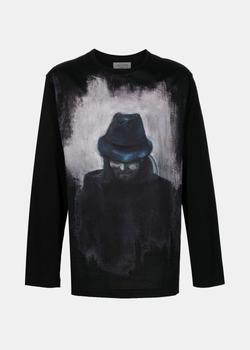 推荐Yohji Yamamoto Black Inkjet T-Shirt商品