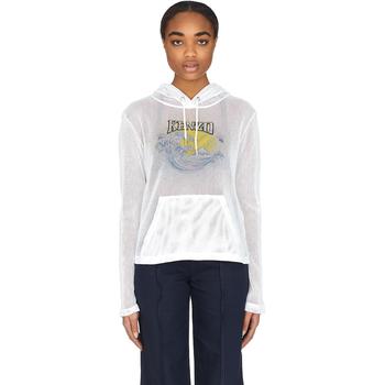 kenzo卫衣好用吗, Kenzo | 'Kenzo Wave' Mesh Hoodie - White商品图片 5.2折×额外9折, 额外九折