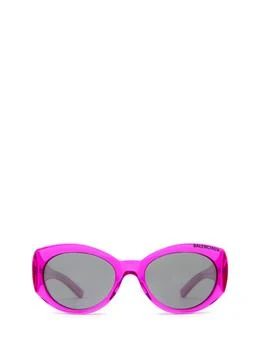 Balenciaga | Balenciaga Eyewear Oval Frame Sunglasses 7.6折, 独家减免邮费
