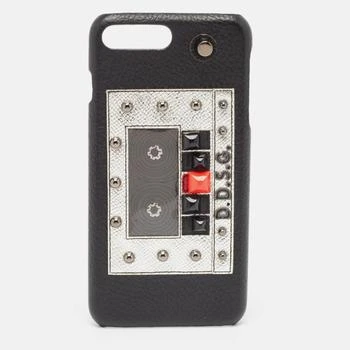 [二手商品] Dolce & Gabbana | Dolce & Gabbana Black Bottalato Radio iPhone 7 Plus Case,商家The Luxury Closet,价格¥1333