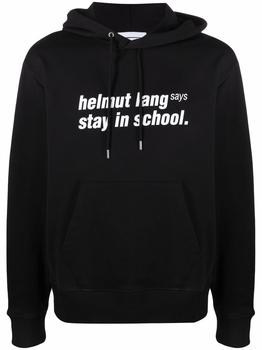 推荐Helmut Lang Mens Black Cotton Sweatshirt商品