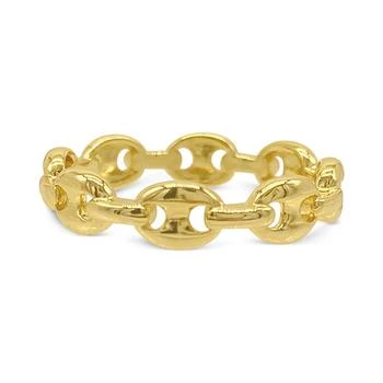 ADORNIA | Gold-Tone Water-Resistant Mariner Band Ring 独家减免邮费