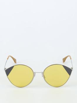 Fendi | Fendi Eyewear Panelled Cat Eye Frame Sunglasses商品图片,4.8折