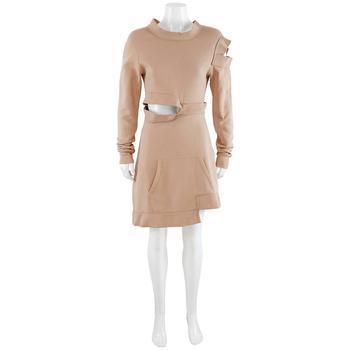 burberry卫衣, Burberry | Ladies Cut-out Sweatshirt Dress In Biscuit商品图片 7折