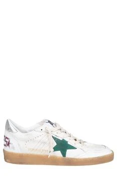 Golden Goose | Golden Goose Deluxe Brand Ball Star Lace-Up Sneakers,商家Cettire,价格¥2933