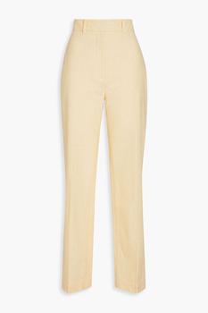 商品Joseph | Tadeo cotton-blend broderie anglaise straight-leg pants,商家THE OUTNET US,价格¥1968图片