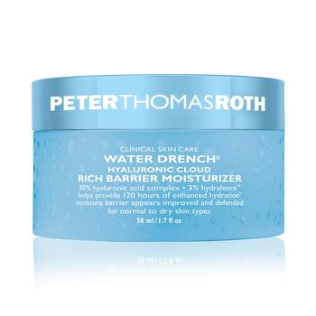 Peter Thomas Roth | Water Drench Hyaluronic Cloud Rich Barrier Moisturizer, 1.7oz商品图片,独家减免邮费