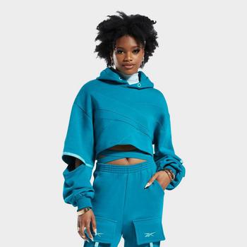 推荐Women's Reebok Classics Cardi B Knit Hoodie商品