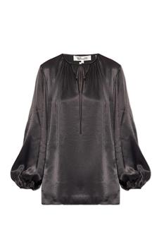 Diane von Furstenberg | Diane von Furstenberg Freddie Satin Blouse商品图片,3.6折