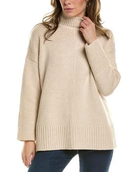 Vince | Vince Trapeze Turtleneck Wool & Cashmere-Blend Sweater,商家Premium Outlets,价格¥1180