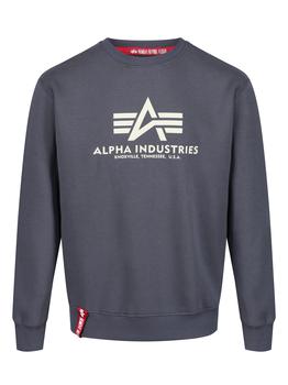 Alpha Industries | Basic sweater greyblack商品图片,