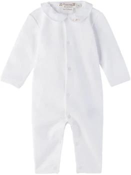 Bonpoint | Baby White Andoche Jumpsuit 独家减免邮费