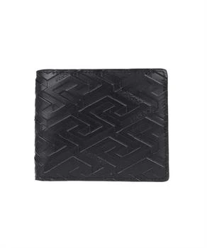 推荐Versace la greca signature bifold wallet商品
