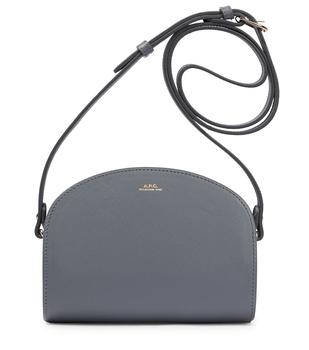 推荐Demi-Lune Mini leather shoulder bag商品