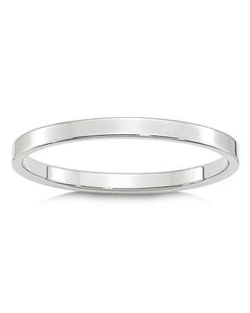 Bloomingdale's | Men's 2mm Lightweight Flat Band in 14K White Gold or Yellow Gold - Exclusive,商家Bloomingdale's,价格¥6242