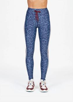 salamon瑜伽, The Upside | Primrose Leo Yoga Pant in Denim Print商品图片 7折×额外8.5折, 额外八五折