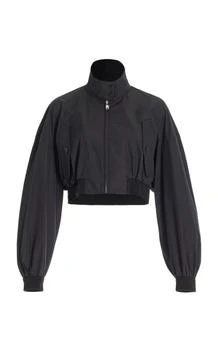 推荐Prada - Cropped Bomber Jacket - Black - IT 40 - Moda Operandi商品