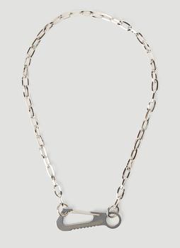 推荐Carabiner Necklace in Silver商品