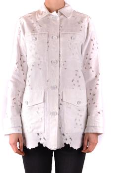推荐Michael Kors Womens White Other Materials Outerwear Jacket商品