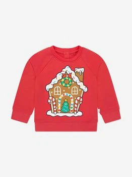 推荐Baby Gingerbread House Sweatshirt in Red商品