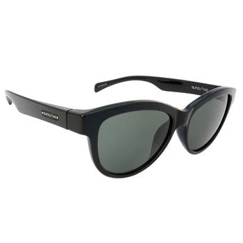 推荐Bayshore Polarized Grey Green Cat Eye Ladies Sunglasses 203227 807/K7 52商品